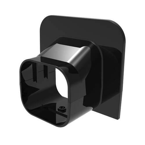 Excellens Leidinggoot Eindstuk Plafond/Wand TA100 RAL9005