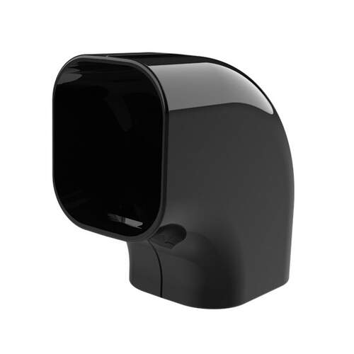 Excellens Leidinggoot Platte Bocht CP100 RAL9005