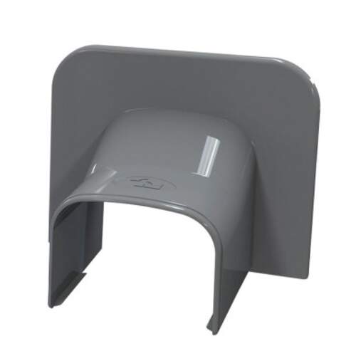 Optima Leidinggoot Eindstuk Plafond/Wand TA75 RAL7016