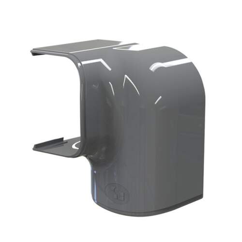 Optima Leidinggoot Linksdraaiende Bocht MRD75 RAL7016