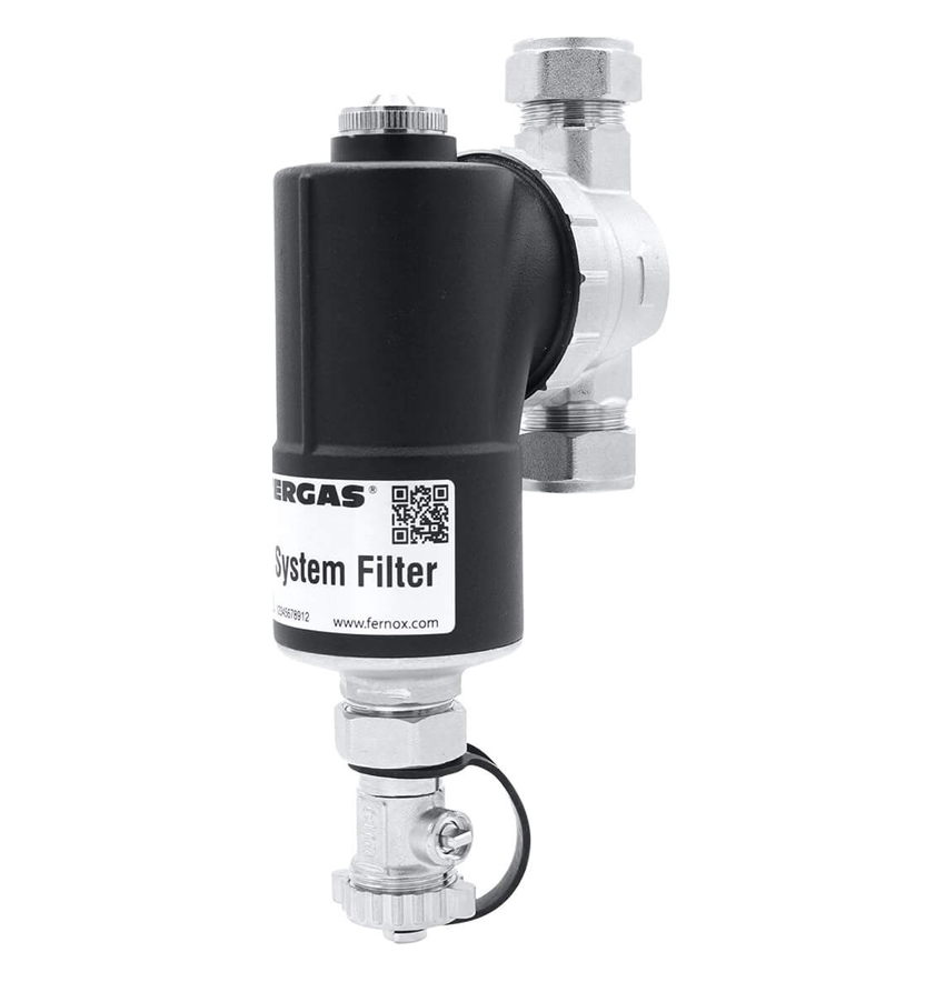 Intergas Fernox Vuilafscheider Omega TF1 Filter 22mm Magneetfilter