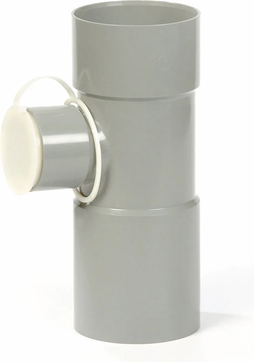 Regenton Automaat 70/80mm Grijs