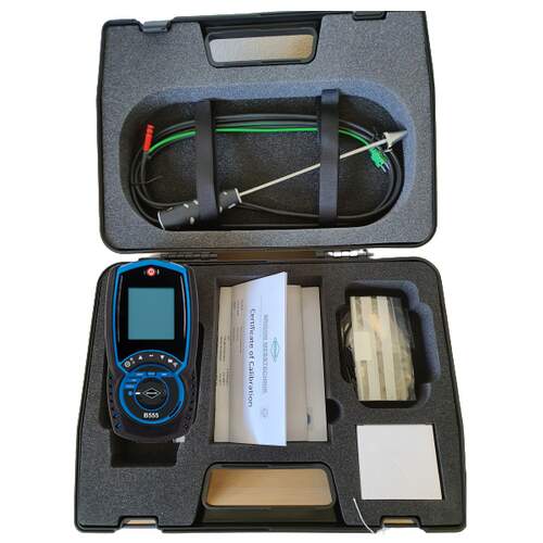 Rookgasanalyseset 555NL CO2-indicator H2 Gecompenseerd - Afbeelding 2