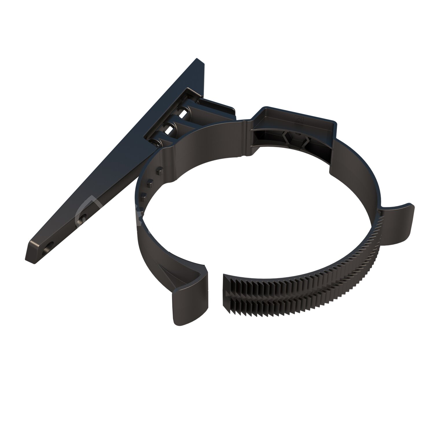 Ubbink Dakbeschotbeugel 100-131MM Zwart