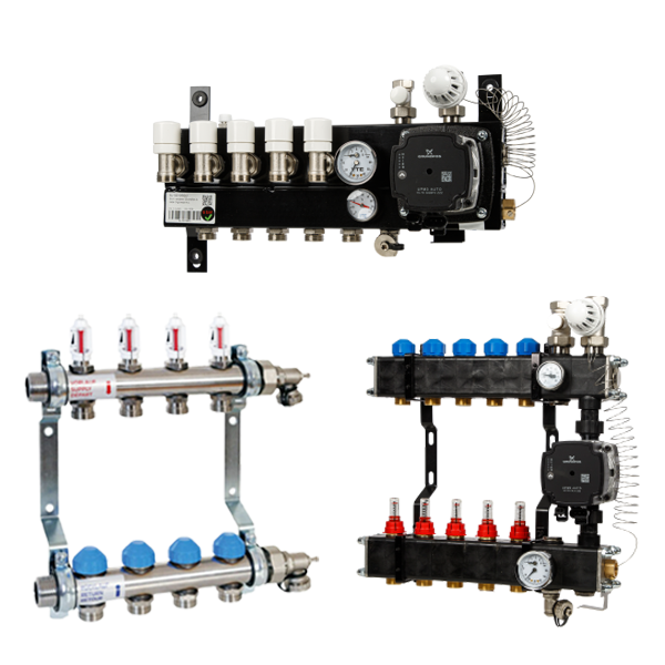 Vloerverwarming verdeler