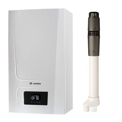 Remeha Tzerra Ace-Matic 35C CW5 (80/80) + Dakdoorvoerset
