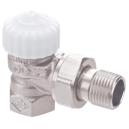 Heimeier V-exact II Thermostaatkraan 1/2 Haaks Verkort