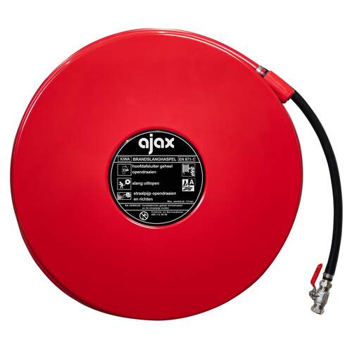 AJAX EURO M2 Haspel 600 - 30 Meter - 3/4" Exclusief Montageset