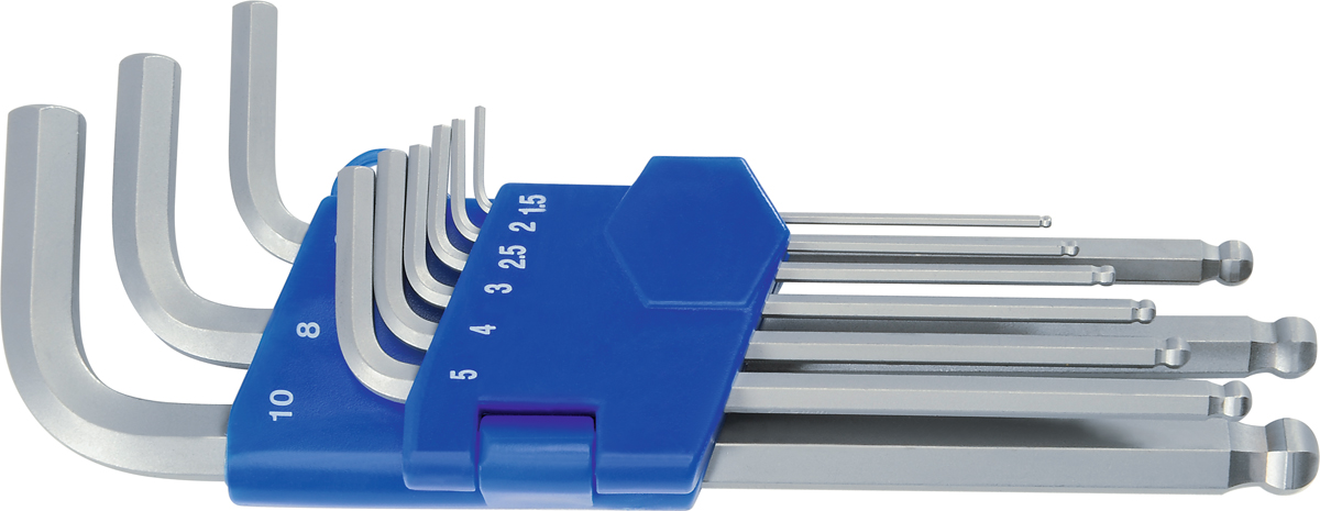 HEYTEC Kogelkop Stiftsleutel Set 9-Delig 5081343-9