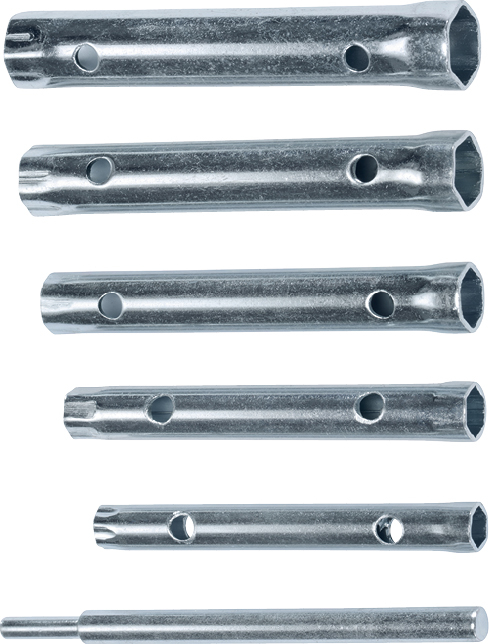 HEYTEC Dubbelzijdige Dopsleutelset 6-Delig