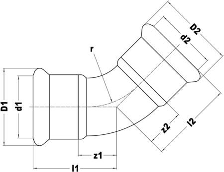 Vsh xpress c bocht 15 45 6201701 - Afbeelding 2