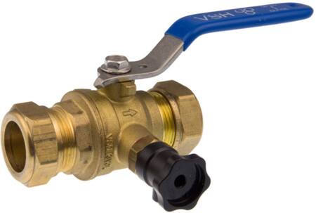 Vsh kogelkraan kiwa 15 knel+aft 0504702