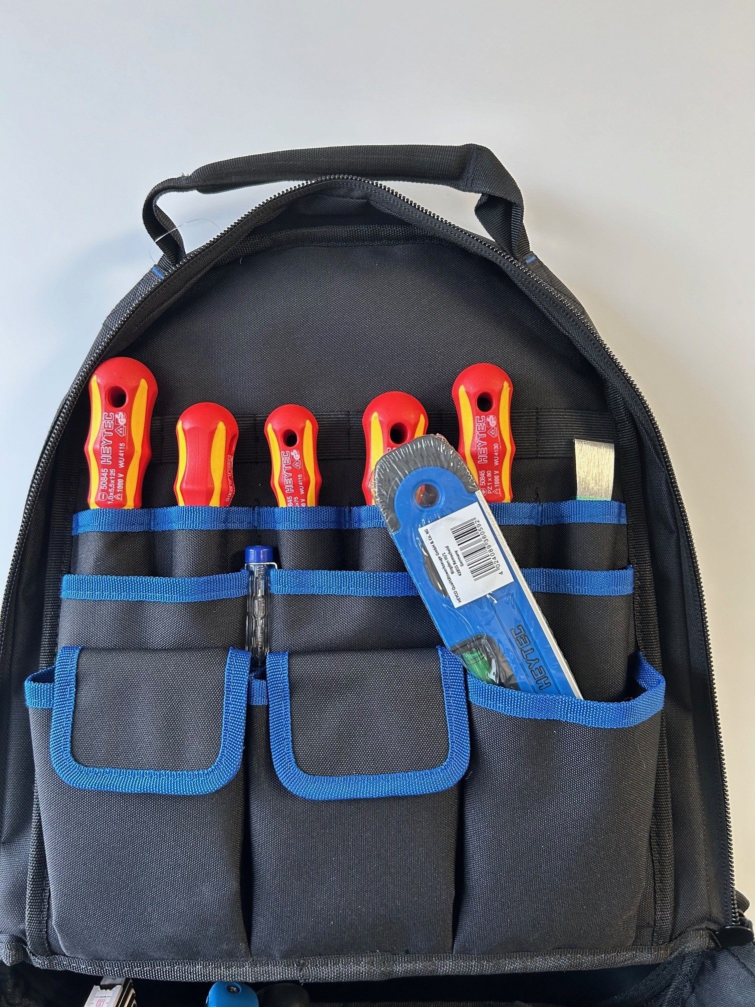 HEYTEC Gereedschapstas VDE 25-Delig 5081054-26 - Afbeelding 3