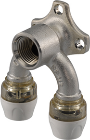 RTM Aqua U Muurplaat 16x1/2x16 (In - Uit)