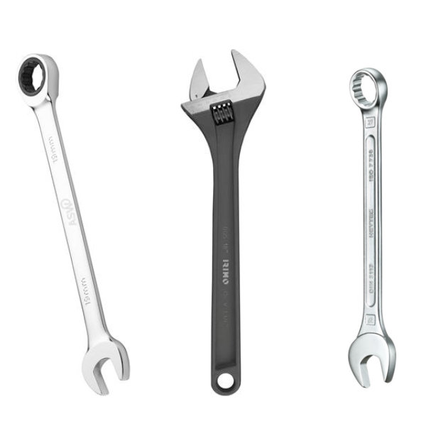 Sleutels, doppen en ratels