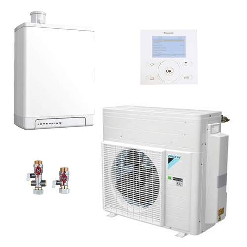 Daikin Altherma H Hybride Set Verwarmen 4 kW met Intergas HRECO CW4