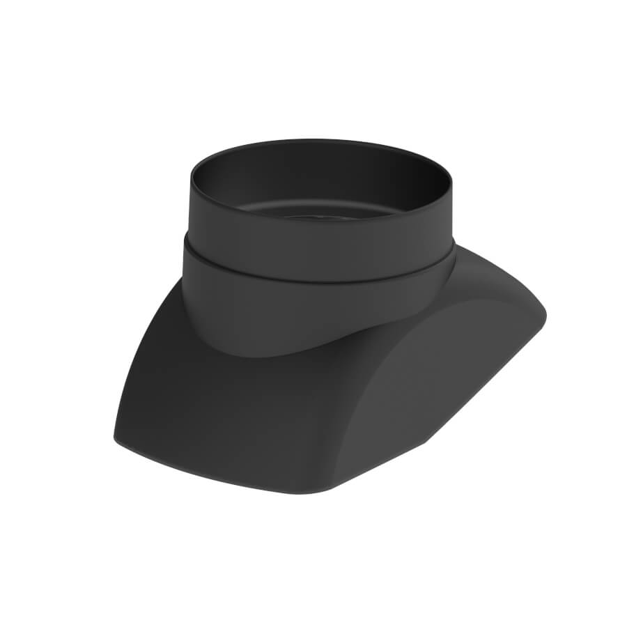 Burgerhout Glijschaal D200 Zwart 80-80/125