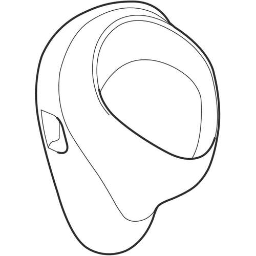 Geberit Bastia Urinoir Achterinlaat Wit - Afbeelding 2