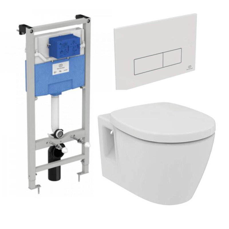 Ideal Standaard ProSys Toiletset met Connect Rimless Wandcloset & Bedieningspaneel