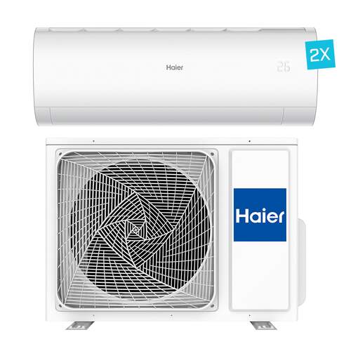 Haier Pearl Premium Multi-Split Airco 2x 2,5kW R32 Binnenunit + 1x 5kW Buitenunit