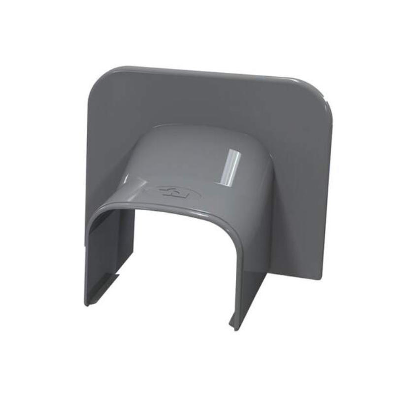 Optima Leidinggoot Eindstuk Plafond/Wand TA102 RAL7016