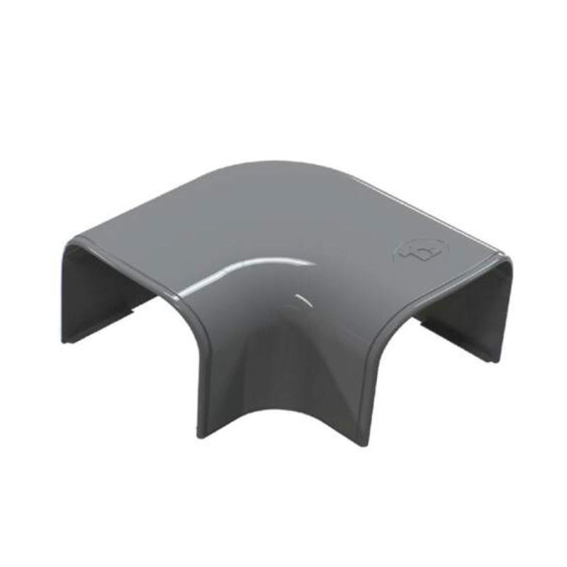 Optima Leidinggoot Platte Bocht CP102 RAL7016