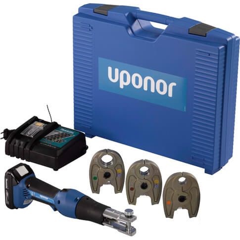 Uponor Accu-Perstang Mini 2 + Persbekken 16/20/25MM Aanbieding!