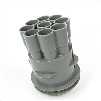 Attema Centraaldoos Rond 4H3R 16/19 Grijs