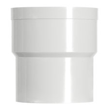 PVC HWA Sok 80MM Mof/Spie Wit