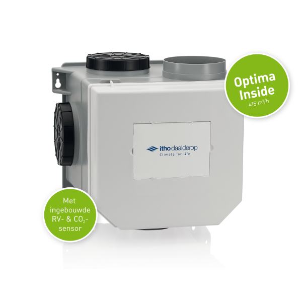 Itho Daalderop Optima Inside MV-Unit 468 RV- en CO2-Sensor Inside