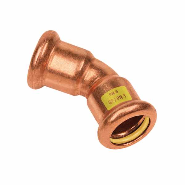 Pressfitting Bocht 45