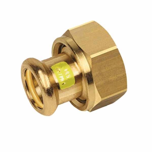 Pressfitting 2-Delige Koppeling