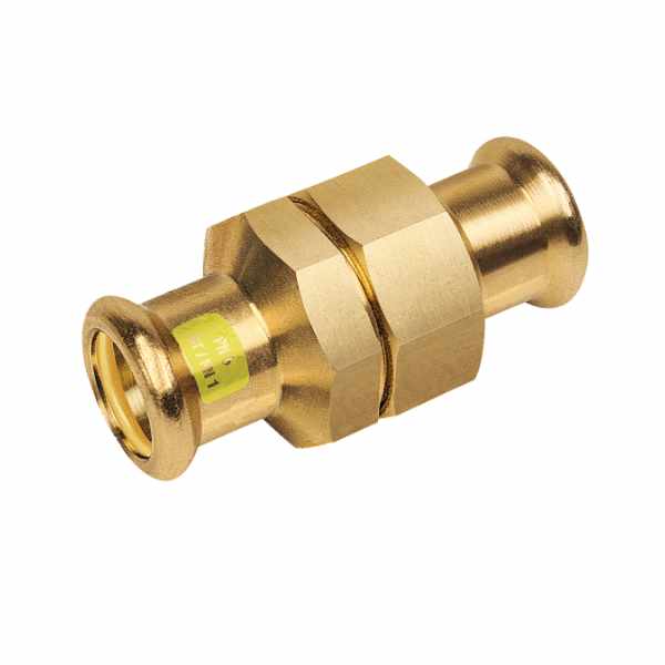 Pressfitting 3-Delige Koppeling