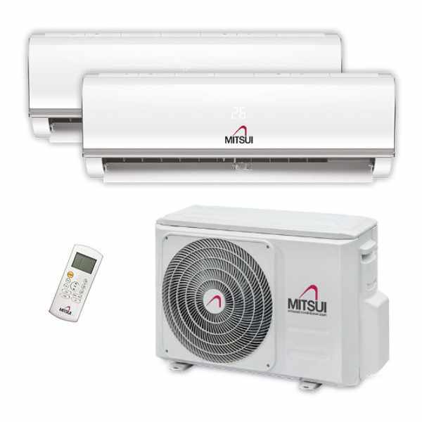 Mitsui MTXD12HP24 Multi-Split 2x 3.5kW Koelen en Verwarmen R32
