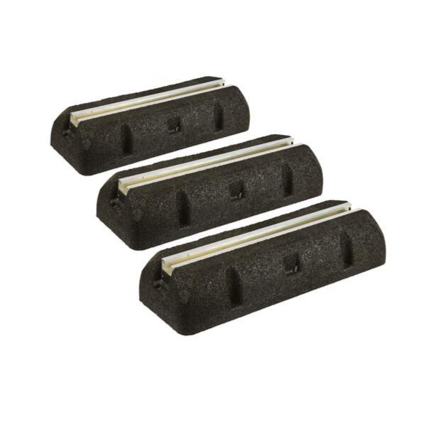 Remeha Rubbervoet Set 3 Stuks 600MM incl. Bevestigingsmateriaal