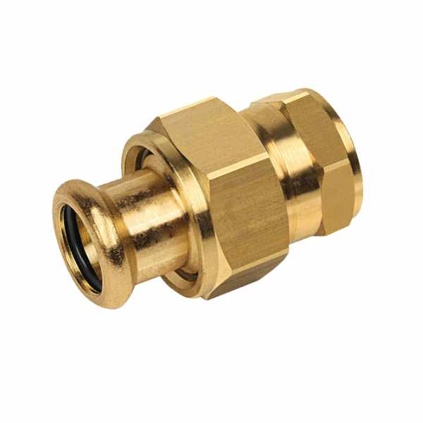 Bonfix M-press RK-water 3-delige kop. 3/4'' bi. x 28 mm