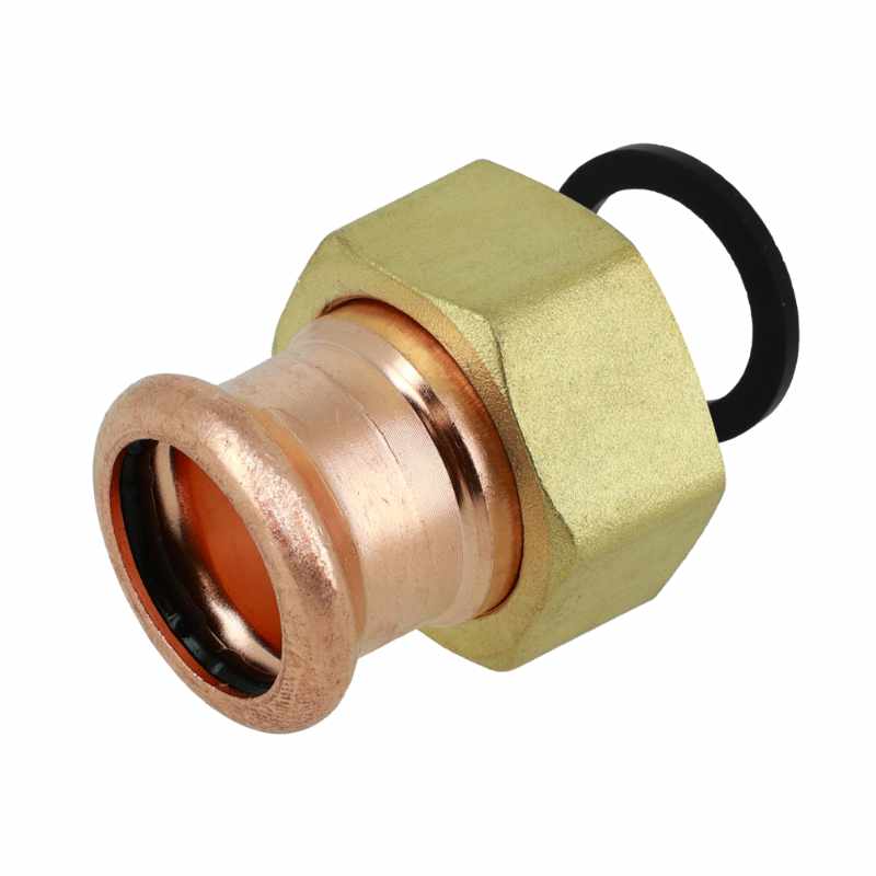 Pressfitting Wartelkoppeling Met Vlakke Dichting