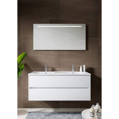 New Style Badkamermeubel Set Hoogglans Wit 120CM