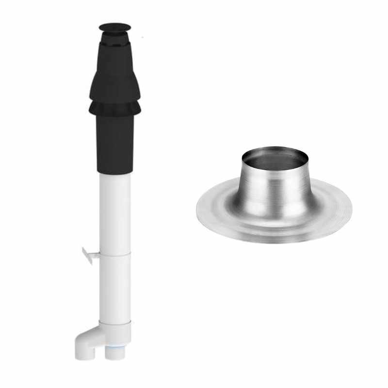 Burgerhout Skyline 3000 + Plakplaat Platdak (80/80)