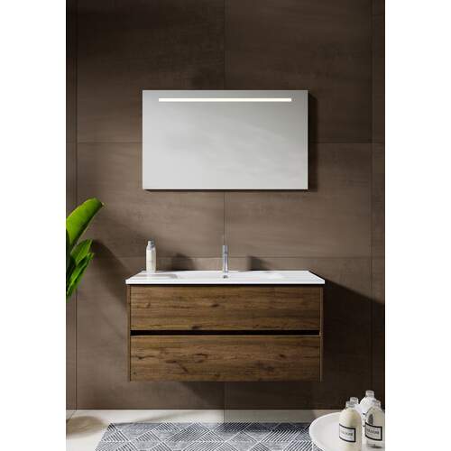 New Style Badkamermeubel Set Oud Eiken 100CM