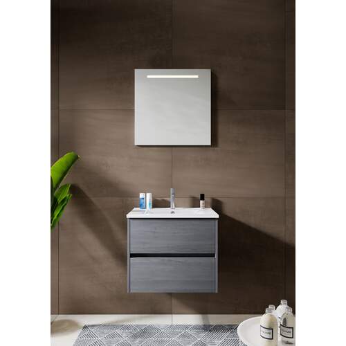 New Style Badkamermeubel Set Donker Eiken 60CM