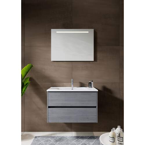 New Style Badkamermeubel Set Donker Eiken 80CM