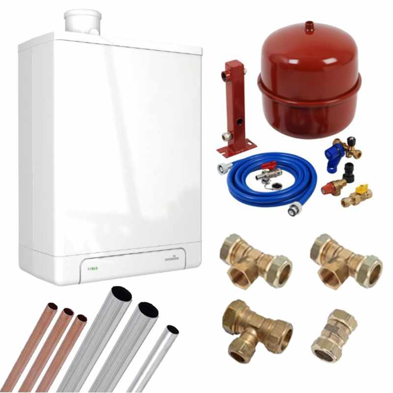 Intergas HReco 24 CW3 Kombi Kompakt HR (80/80) + Aansluitset