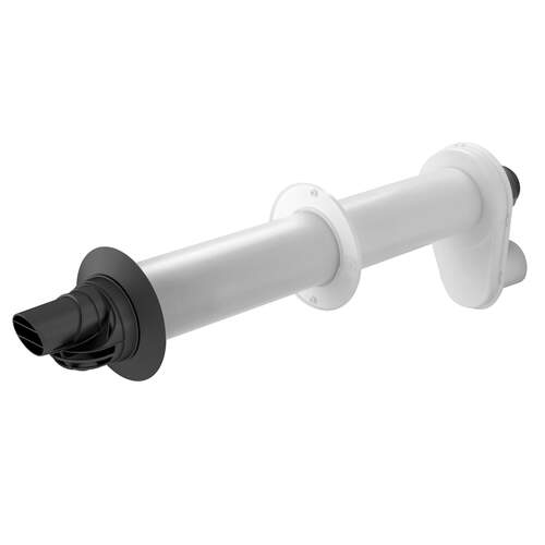 Ubbink Rolux 5H Muurdoorvoer HR Ø60/100mm Concentrisch Passend en 80/80 Parallel