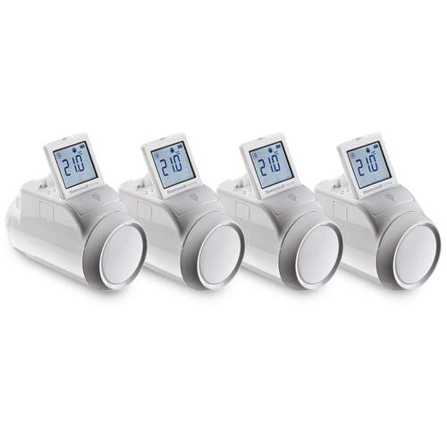 Honeywell Home Evohome 4x Thermostaatknoppen M30x1.5 Draadloos HR92 - Inclusief Adapter (Multipack)