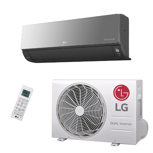 LG Black Mirror Inverter AC12BQ 3,5kW Wi-Fi