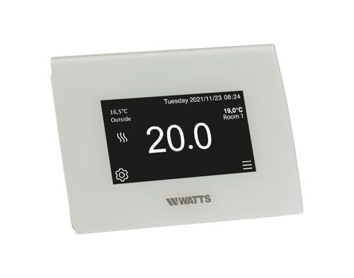 Watts Vision 2.0 Centrale Touchscreen Met WiFi Wit Draadloos - BT-CT03 RF
