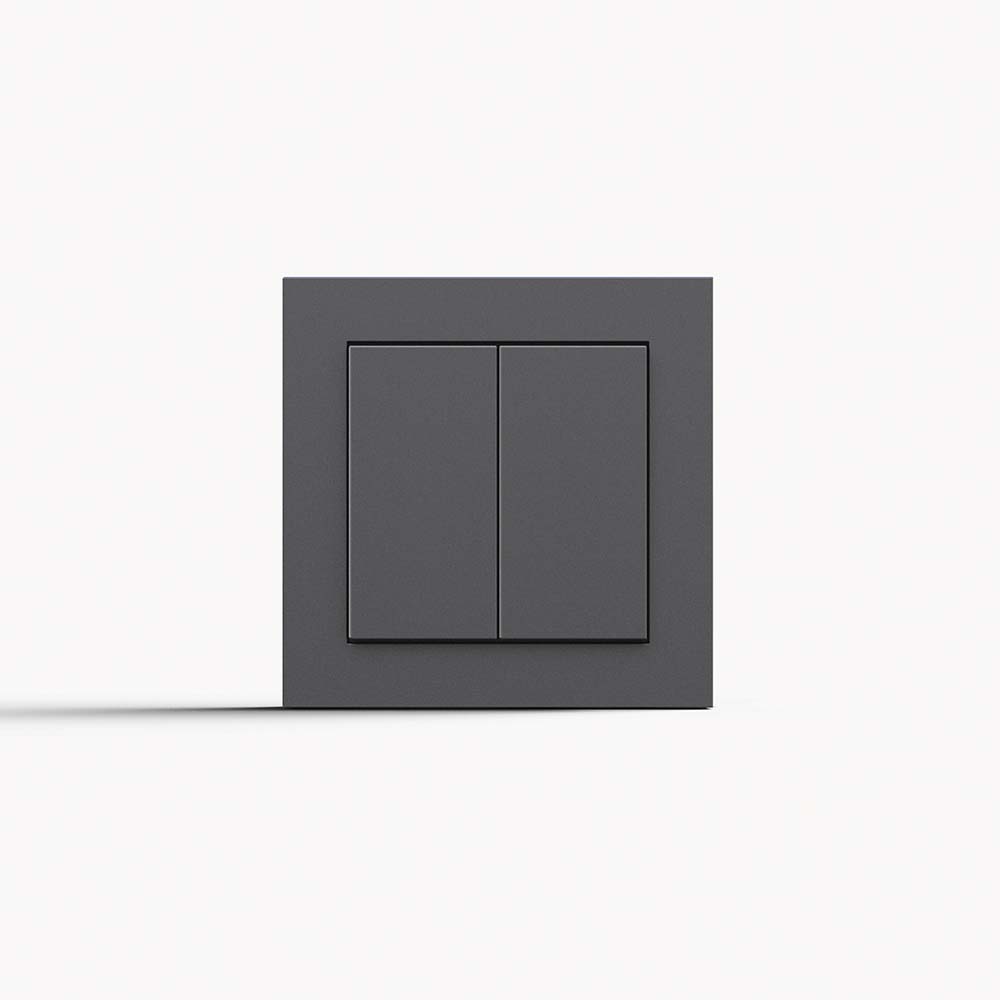 Senic Friends of Hue Switch Anthracite - 3 Stuks