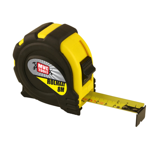 Rolmaat 8 Meter 25MM met Magneetkop