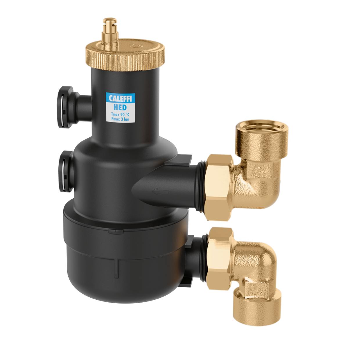 Hoogrendement Luchtafscheider Caleffi Hed® 1 1/4"M